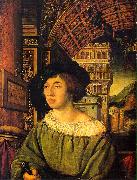 Ambrosius Holbein Portrait of a Young Man Norge oil painting reproduction